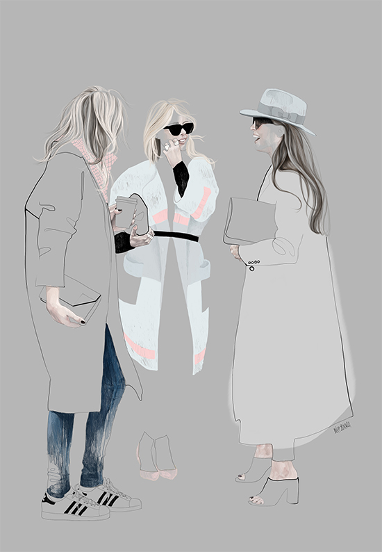 Street Life - fashion illustration