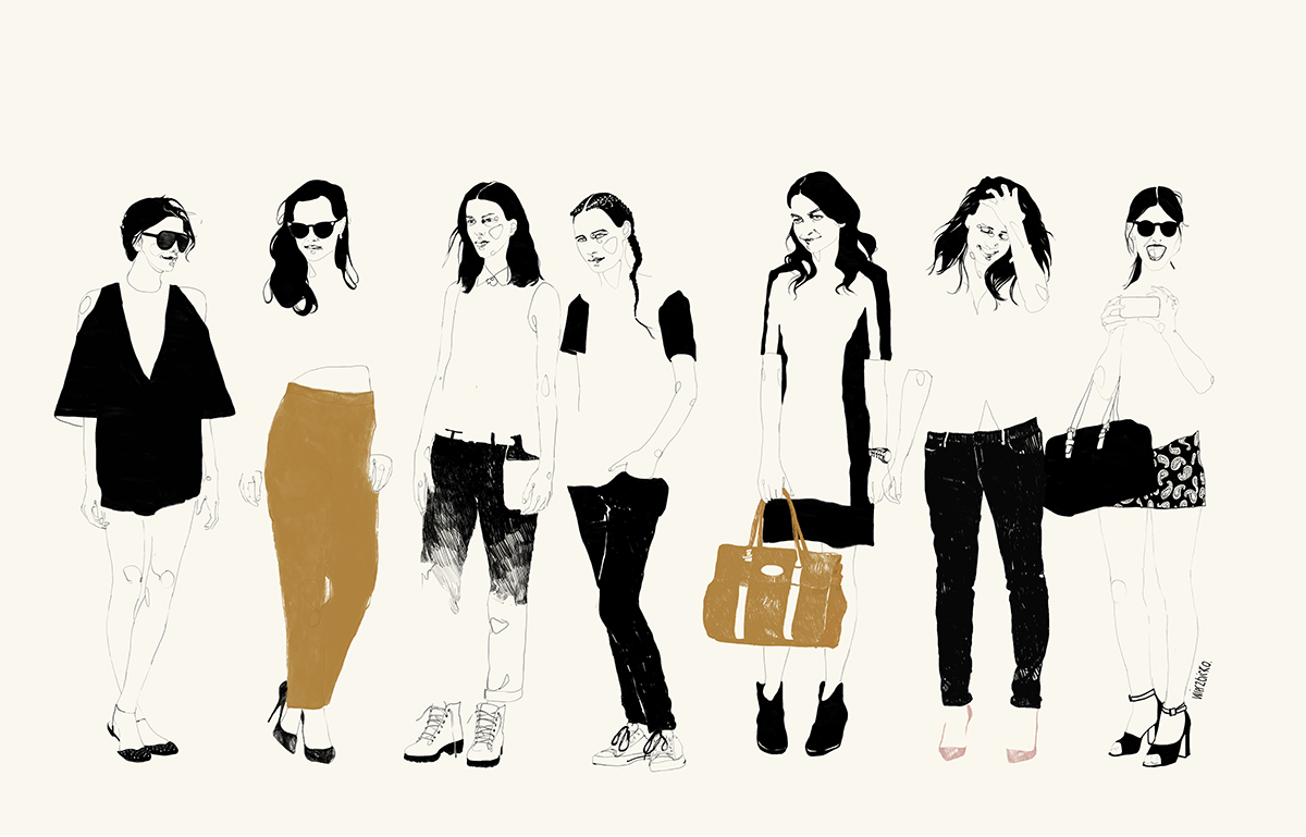 LADIES - fashion illustration